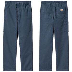 New Carhartt Work in Progress Flint Pants in Dusty Blue Size Small